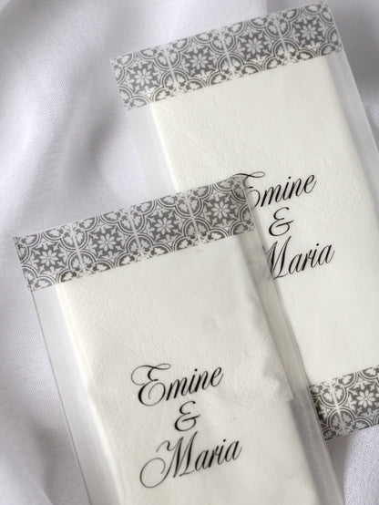 Paquet de mouchoirs en vellum - IZNIK