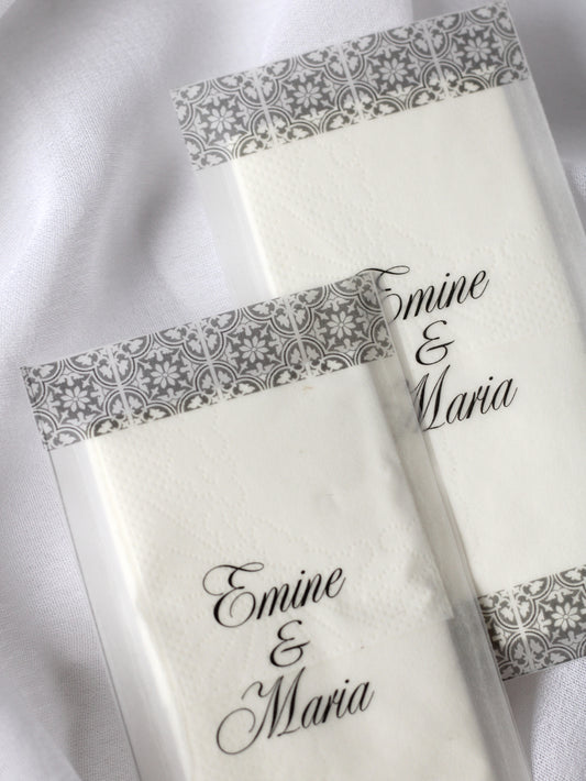 Paquet de mouchoirs en vellum - IZNIK