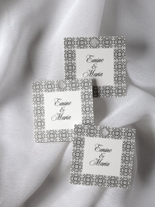 Etiquettes cadeaux - IZNIK