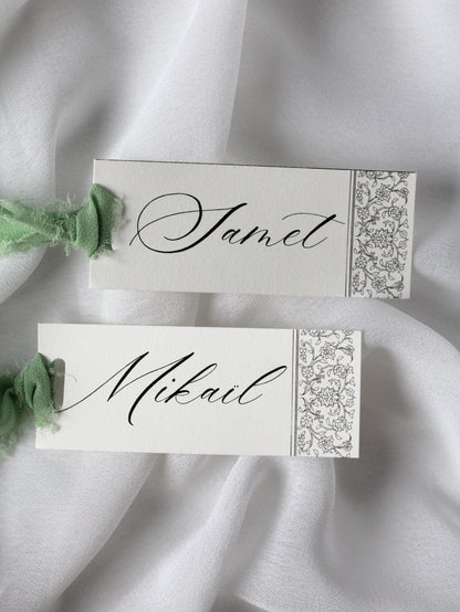 Marque-place prénom - ZENITH