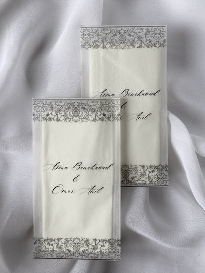 Paquet de mouchoirs en vellum - ZENITH