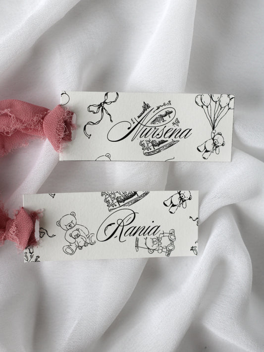 Marque-place prénom - MELODIE