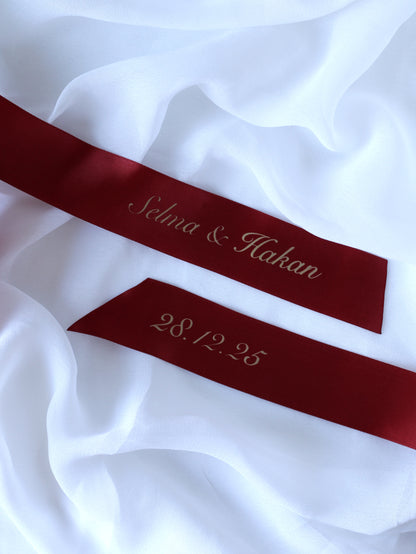 Ceinture de Marié Ruban Satin - Gelin Kuşağı