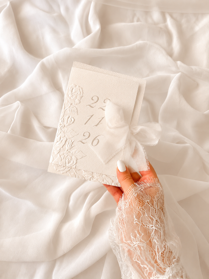 Faire-part de mariage personnalisé – Collection ROSE